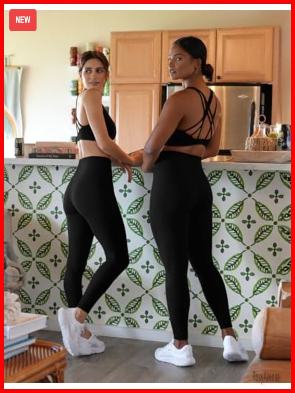 3 Pack High Waisted Tummy Control Leggings with Pockets for Women Yoga - Picture 2 of 7
